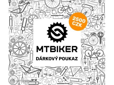 Dárkový poukaz na 2 500 Kč